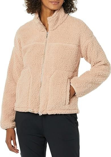 Amazon Essentials Women'S Sherpa Fleece Jacket image 3